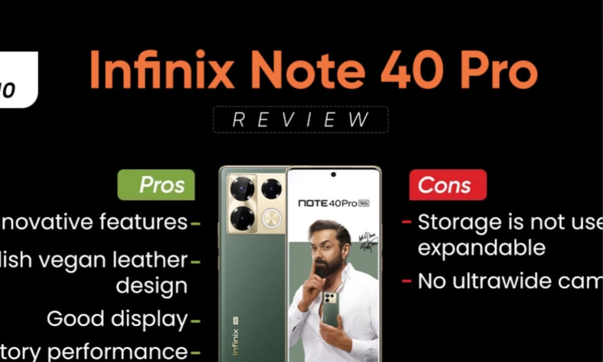 Infinix Note 40 Pro 5G